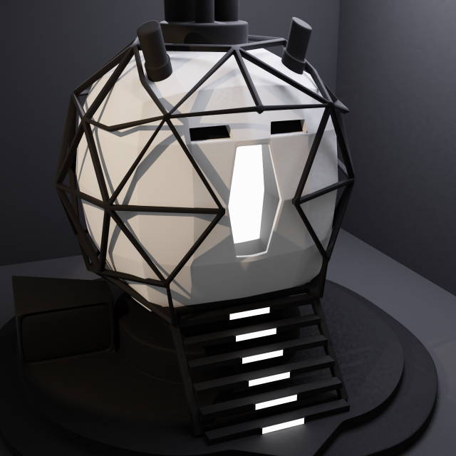 Sphere Room 3D Model