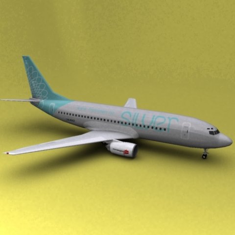 Boeing 737 Norwegian Air Shuttle 3D Model