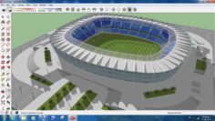 Sport 3d Stadium sketchup – 9 3D Model