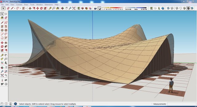 Sketchup and rhinoceros model idea 02 3D Model