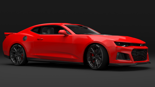 Chevrolet Camaro ZL1 2017 3D Model