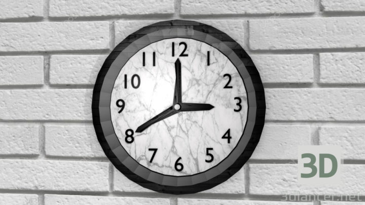 3D-Model 
Clock