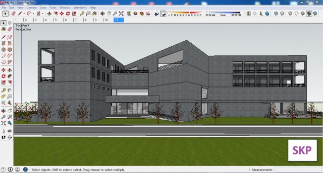 Sketchup Library M6 3D Model