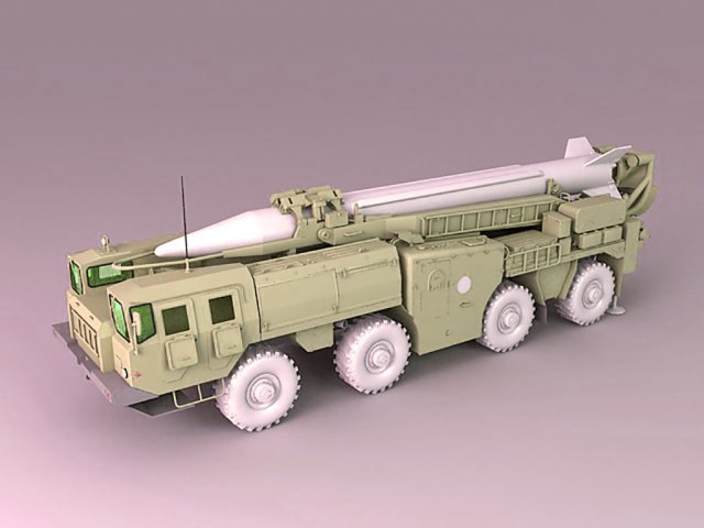 Missile Launcher 3D Model