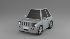 Low Poly Car model HD Free 3D Model