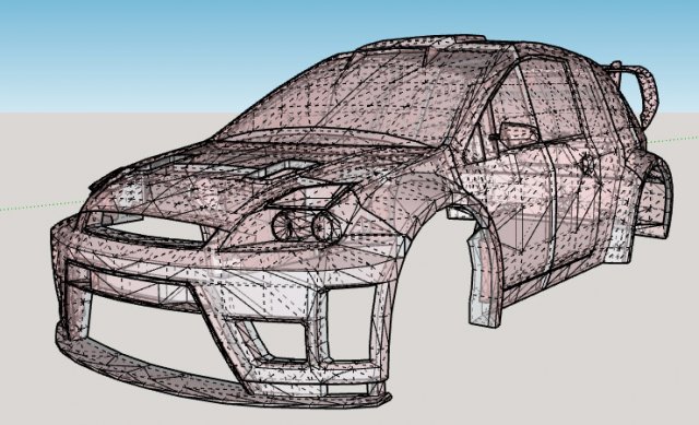 Fiesta WRC 3D Model