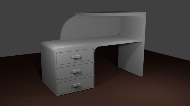 Simple table 3D Model