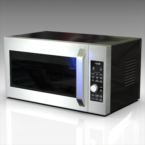 LG Microwave Oven 3D Model