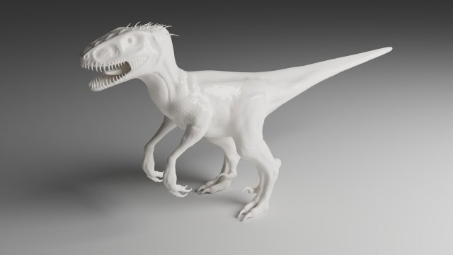Dinosaur Raptor 3D 3D Model