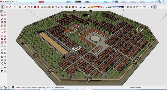 City 3d sketchup – 8 3D Model