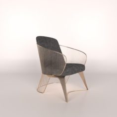 Wire Chair 3D Model