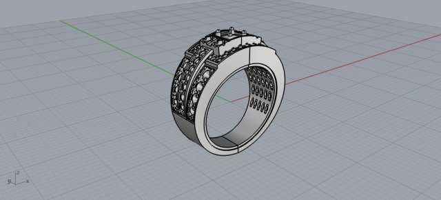 Cartier Ring 3D Model