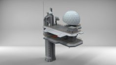 Radar platform 4 3D Model