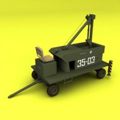 Nato aircraft ground support component 3D Model