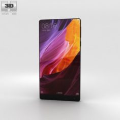 Xiaomi Mi Mix Black 3D Model