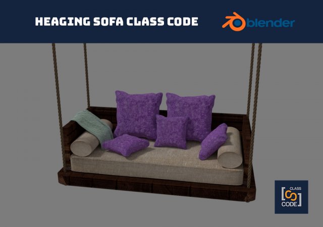 Hanging sofa – Class Code 3D Model
