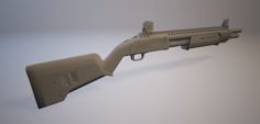 Weapon – shotgun Mossberg 3D Model
