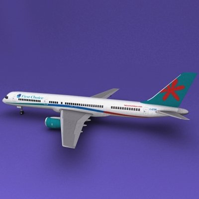 Boeing 757 First Choice 3D Model