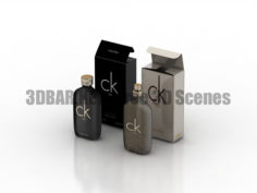 Perfume flacon CK be-one 3D Collection