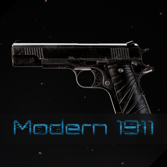 Modern 1911 3D Model