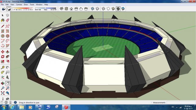 Sport 3d Stadium sketchup – 6 3D Model