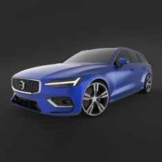 Volvo V60 T6 AWD 3D Model