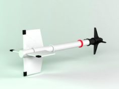 Missile Guided 3D Model