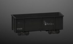 Vagon 2 types Free 3D Model