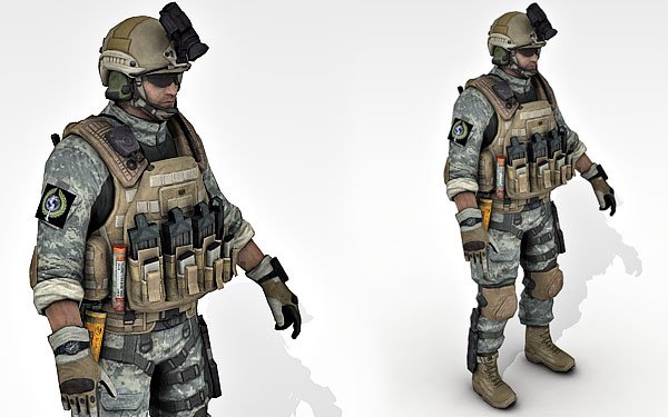 Soldier – A26 3D Model