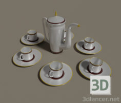 3D-Model 
Coffee pot for six people
