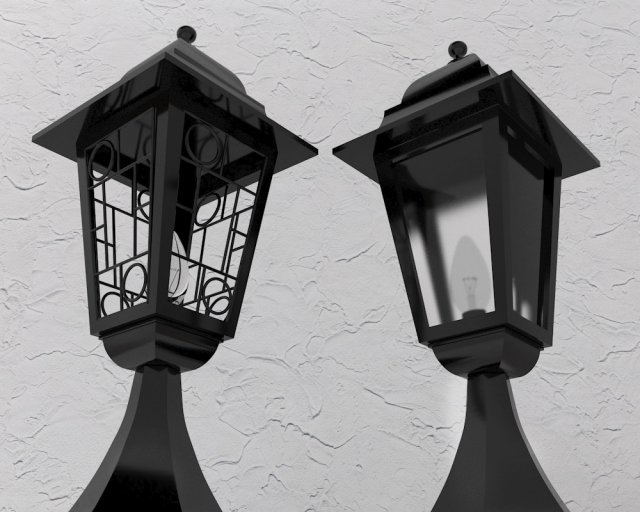 Decorative lantern 3D Model