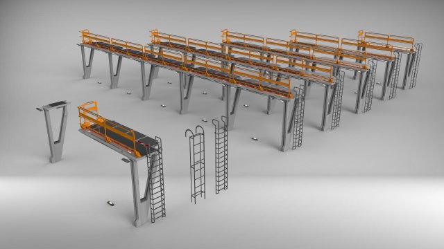 Railings 3D Model
