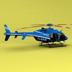 Aerobell Bell 407 3D Model