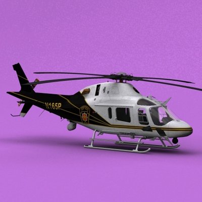 AW-119 PA State Police 3D Model