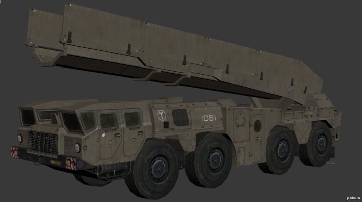 Maz-543 3D Model