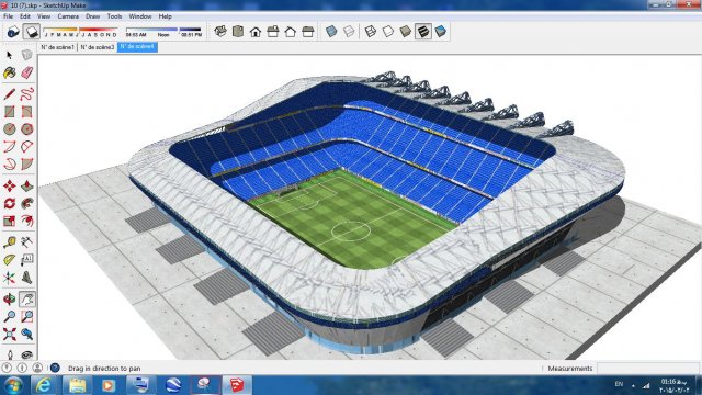 Sport 3d Stadium sketchup – 7 3D Model