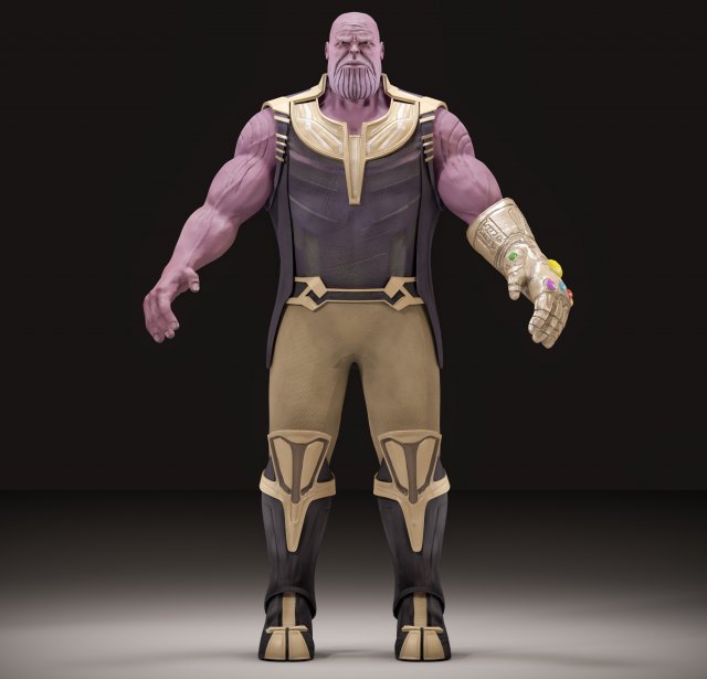 Thanos 3D Model