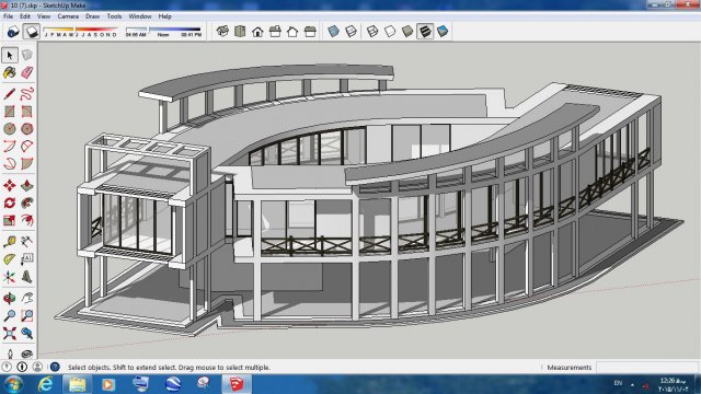 Villa sketchup – 7 3D Model