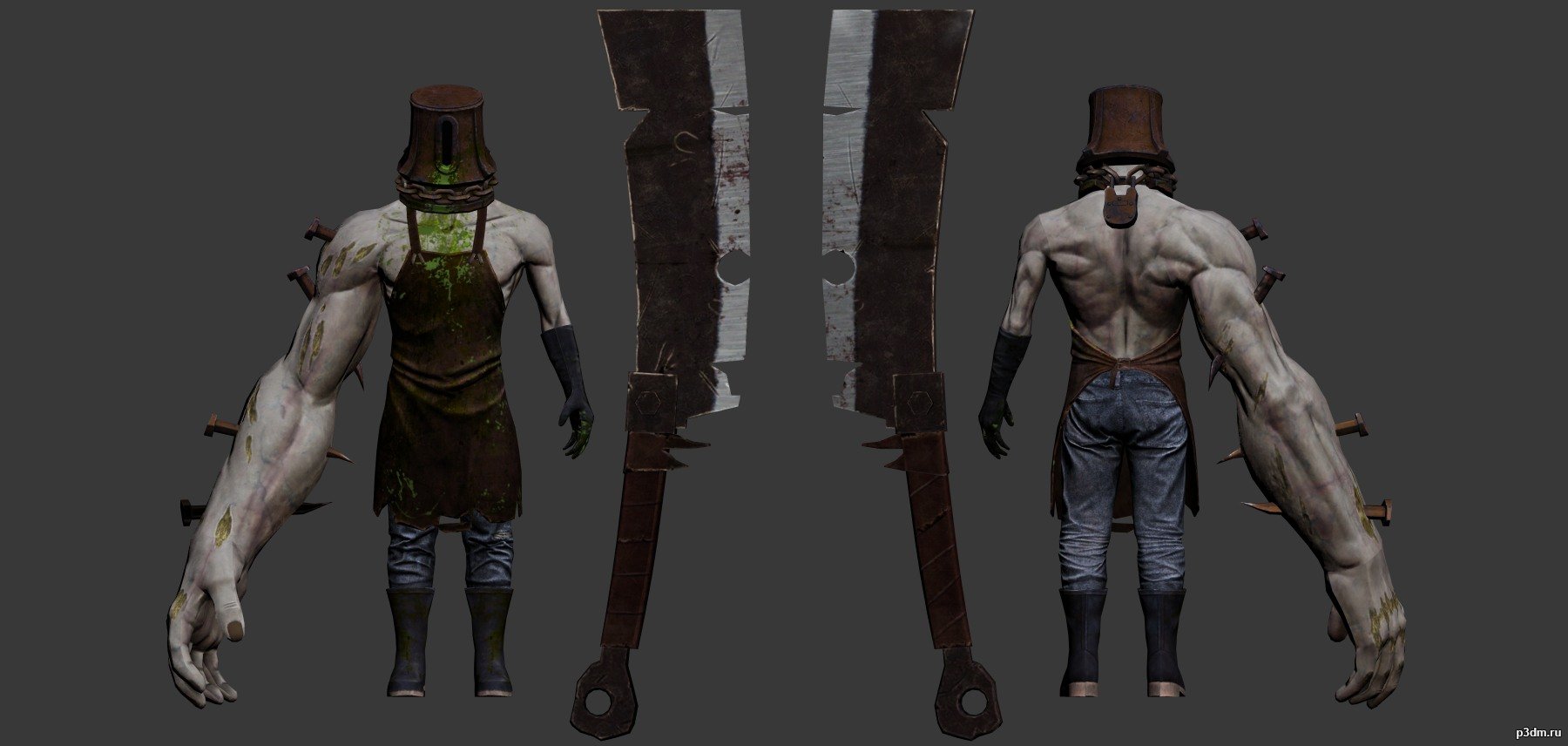 Zombie hanger 3D Model