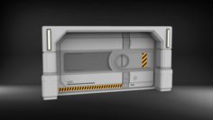 Halo Door 3D Model