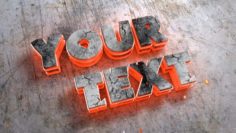 Your Text 3D Model