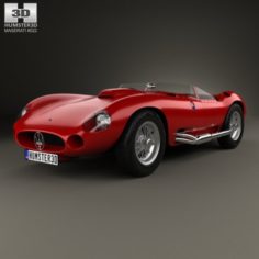 Maserati 450S 1956 3D Model