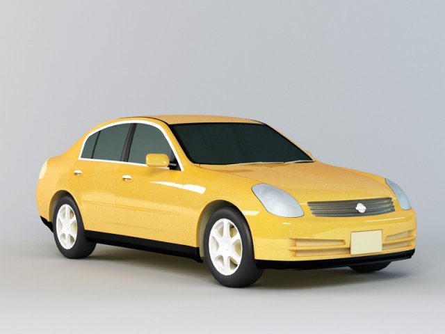 Nissan Altima Sedan 3D Model