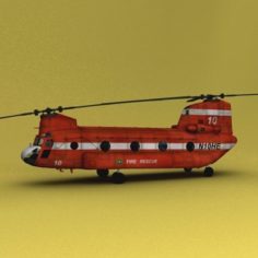 CH-47 USFS 3D Model