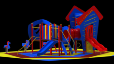 Playground s for Download – PM00312 – b-house 3D Model