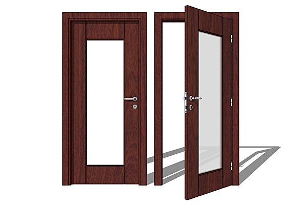 Interior Door 3D Model