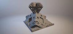 Statuette – Skulls and fractals 3d print model 3D Model