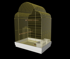Cage for a parrot 3D Model