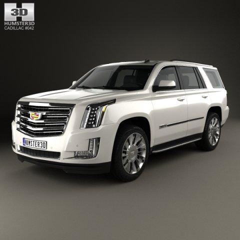 Cadillac Escalade EU 2015 3D Model