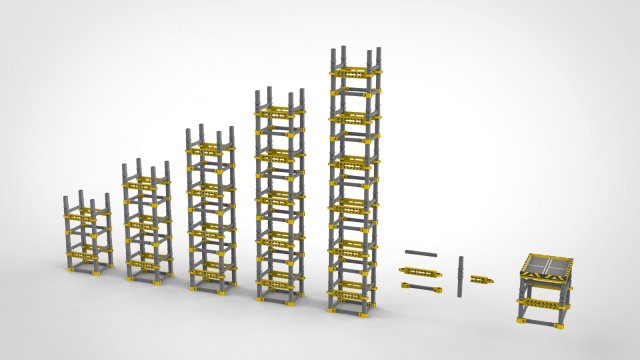 Metal truss 2 3D Model